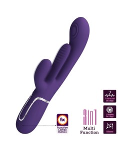 PRETTY LOVE - FRITZ VIBRADOR RABBIT 12 VIBRACIONES ROSA Vibradores Rabbit 2