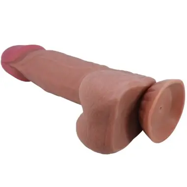 Pretty Love Sliding Skin Dildo Moreno 21.8 cm - Ventosa