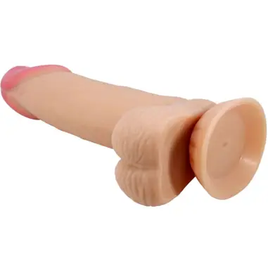 Pretty Love Sliding Skin Dildo 19.4 cm - Ventosa