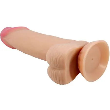 Pretty Love Sliding Skin Dildo 19.4 cm - Ventosa