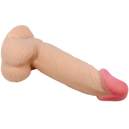 Pretty Love Sliding Skin Dildo 19.4 cm - Ventosa