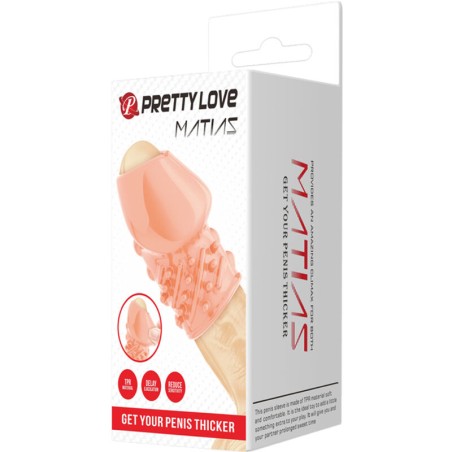 PRETTY LOVE - MATIAS ENGROSADOR PENE NATURAL PRETTY LOVE MALE