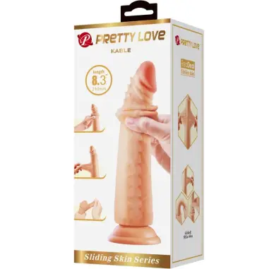 Pretty Love Kable Pene Súper Realístico 21 cm Natural