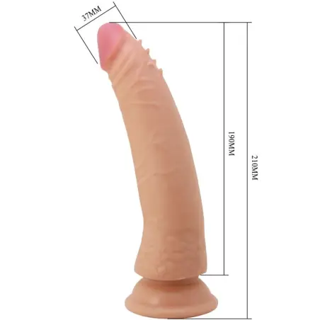 Pretty Love Kable Pene Realístico 21 cm Natural Modelo 2
