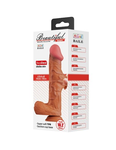 BAILE - BERGRISI DILDO REALÍSTICO 26 CM NATURAL 