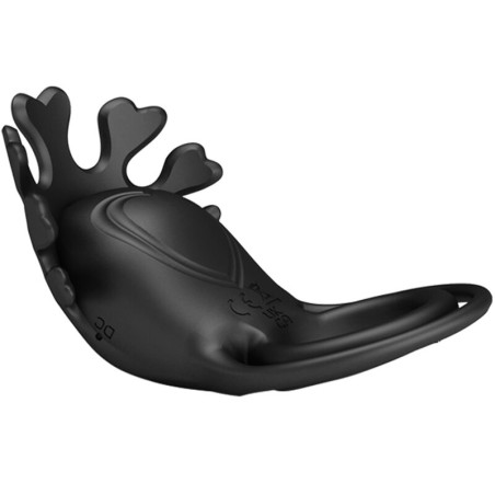 PRETTY LOVE - RUBEN ANILLO VIBRADOR 7 VIBRACIONES SILICONA NEGRO PRETTY LOVE MALE