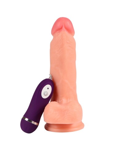 SHEQU - IRON DRAGON DILDO VIBRADOR CON CONTROL REMOTO 17,5 CM 