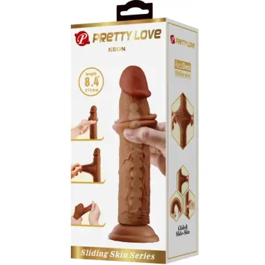 Keon Dildo Realístico 21 cm Mulato | Pretty Love