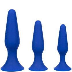 CALEXOTICS - ADMIRAL KIT 3 PLUG ANAL AZUL CALEXOTICS