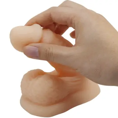 Wildon Dildo Ultra Realístico y Elástico 10 cm Natural