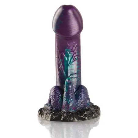 Epic Basilisk Dildo Doble Placer Escamoso Pequeño