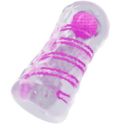 PRETTY LOVE - MASTURBADOR MASCULINO FANTASY ESPIRAL INTERNA Y BOLAS TRANSPARENTE PRETTY LOVE MALE