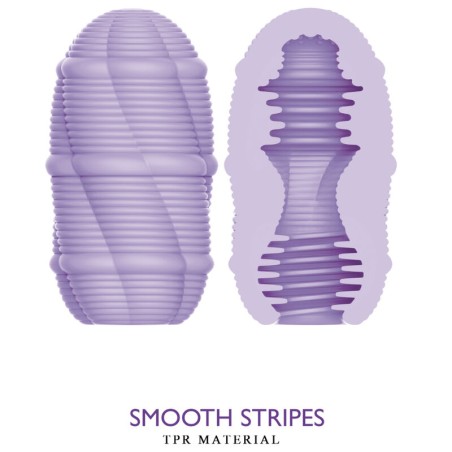 PRETTY LOVE - HUEVO MASTURBADOR SMOOTH STRIPES CUPID PRETTY LOVE MALE