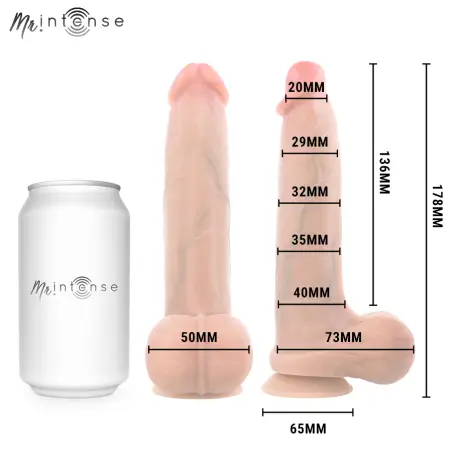 Bruce S Dildo Silicona 17.8 cm -Ø- 4 cm | MR Intense
