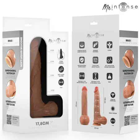 Bruce S Dildo Silicona 17.8 cm -Ø- 4 cm | MR Intense