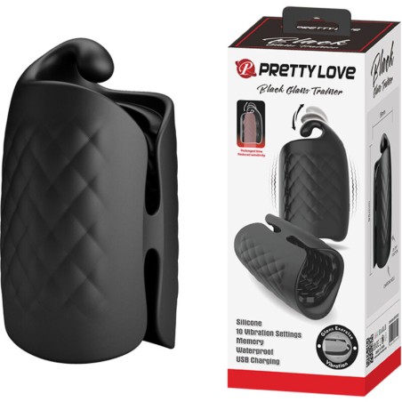 PRETTY LOVE - MASTURBADOR MANUAL PARA GLANDE VIBRADOR RECARGABLE PRETTY LOVE MALE