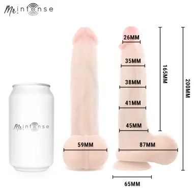 Bruce M Dildo Silicona 20 cm -Ø- 4.5 cm | MR Intense