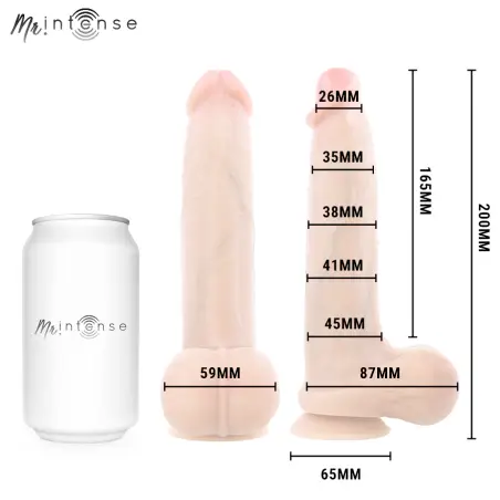 Bruce M Dildo Silicona 20 cm -Ø- 4.5 cm | MR Intense
