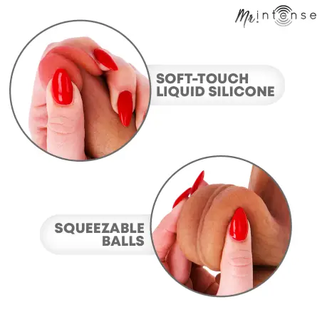 Bruce M Dildo Silicona 20 cm -Ø- 4.5 cm | MR Intense