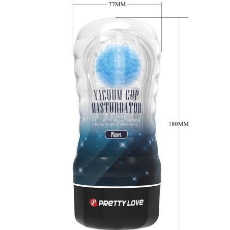 PRETTY LOVE - PLANET FUNDA MASTURBADORA AZUL PRETTY LOVE MALE
