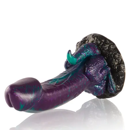Epic Basilisk Dildo Doble Placer Escamoso Pequeño