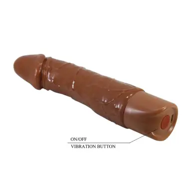 Donald Vibrador Realístico 19,5 cm Ø 4 cm Color Marrón