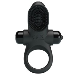 PRETTY LOVE - ANILLO VIBRADOR II PARA PENE NEGRO PRETTY LOVE MALE