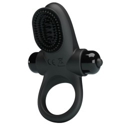PRETTY LOVE - ANILLO VIBRADOR II PARA PENE NEGRO PRETTY LOVE MALE 2