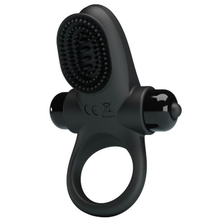PRETTY LOVE - ANILLO VIBRADOR II PARA PENE NEGRO PRETTY LOVE MALE