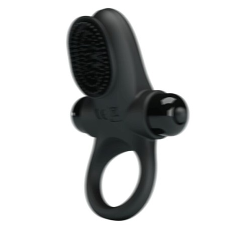PRETTY LOVE - ANILLO VIBRADOR II PARA PENE NEGRO PRETTY LOVE MALE