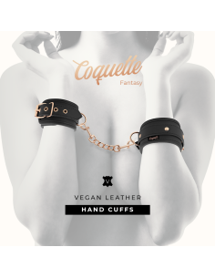 COQUETTE CHIC DESIRE - FANTASY PULSEIRAS PARA AS MÃOS EM COURO VEGANO COM FORRO DE NEOPRENO 2