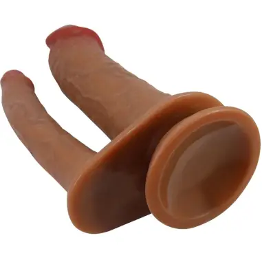 Goran Doble Dildo Realístico Natural Mulato | Pretty Love