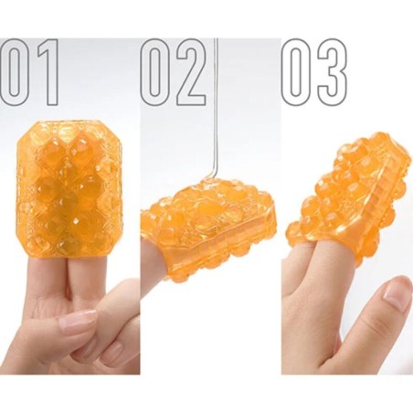 TENGA - UNI VARIETY MASTURBADOR DEDAL PACK 4 UDS TENGA