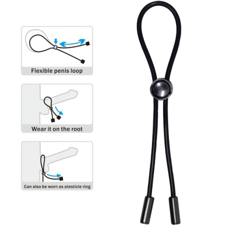 PRETTY LOVE - CUERDA ANILLO PENE Y TESTÍCULOS PRETTY LOVE MALE