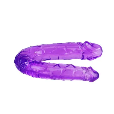Double Dong Dildo Doble Lila - Envío Discreto | Baile