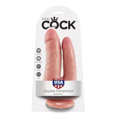 Doble Penetración Natural - Sumergible | King Cock