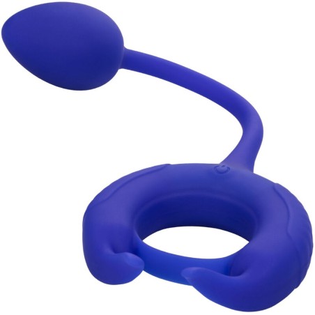 CALEXOTICS - ADMIRAL ANILLO CON PESO PARA PENE AZUL CALEXOTICS