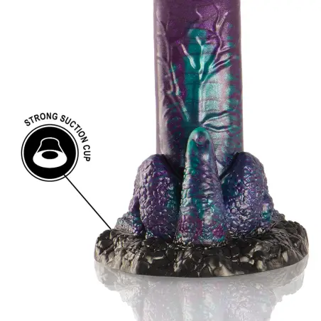 Epic Basilisk Dildo Doble Placer Escamoso Pequeño
