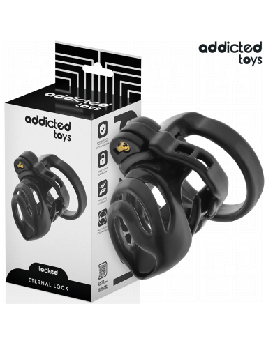ADDICTED TOYS LOCKED - ETERNAL LOCK JAULA PARA PENE 9 CM 