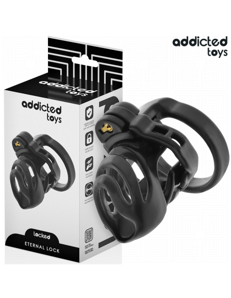 ADDICTED TOYS LOCKED - ETERNAL LOCK JAULA PARA PENE 9 CM 