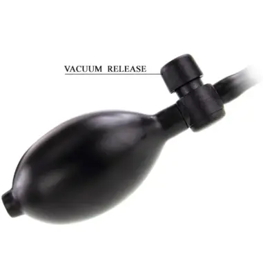 Plug Anal Inflable Negro - Sumergible | Pretty Love