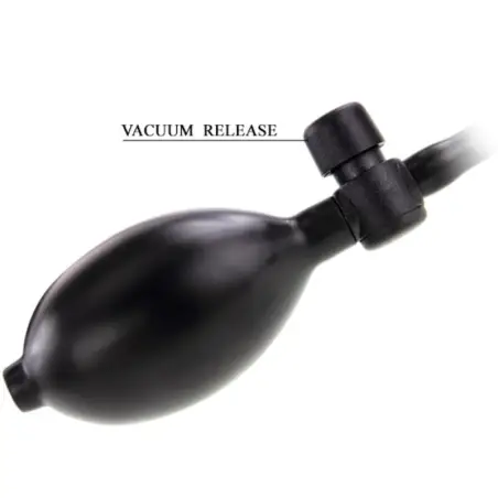 Plug Anal Inflable Negro - Sumergible | Pretty Love