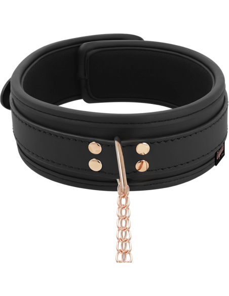 COQUETTE CHIC DESIRE - FANTASY COLLAR CON PINZAS PEZONES CON FORRO DE NEOPRENO 