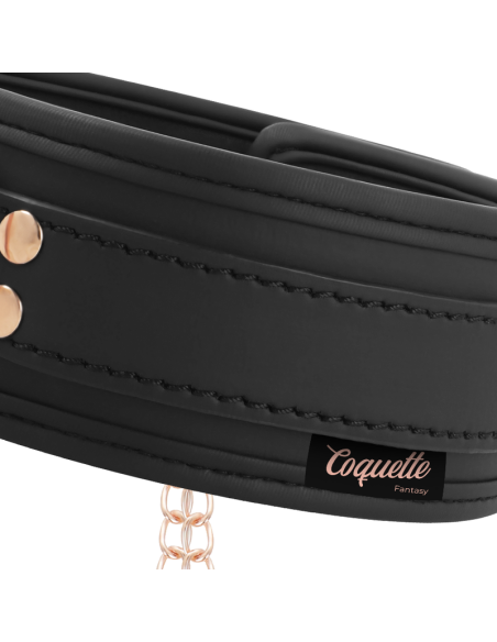 COQUETTE CHIC DESIRE - FANTASY COLLAR CON PINZAS PEZONES CON FORRO DE NEOPRENO 