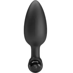 PRETTY LOVE - VIBRA BUTT PLUG 2 PLUG ANAL 10 VIBRACIONES NEGRO 2