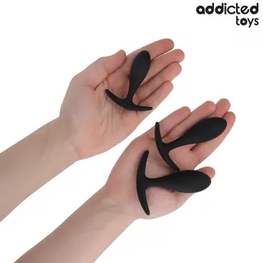 Set de 3 Plug Anal Silicona Modelo 2 | Addicted Toys
