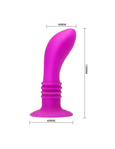PRETTY LOVE - BOOTY PASSION PLUG CON VIBRACIÓN 10V 