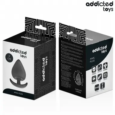 Plug Anal Silicona Talla XXL 11 cm | Addicted Toys