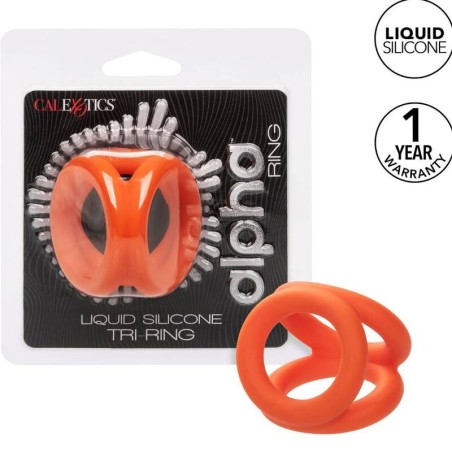CALEXOTICS - ALPHA TRIPLE ANILLO NARANJA CALEXOTICS