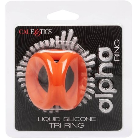 CALEXOTICS - ALPHA TRIPLE ANILLO NARANJA CALEXOTICS